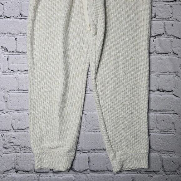 Offline Aerie Vintage Vanilla Cream Waffle Knit Drawstring Jogger Pants Sm Short - Picture 3 of 12
